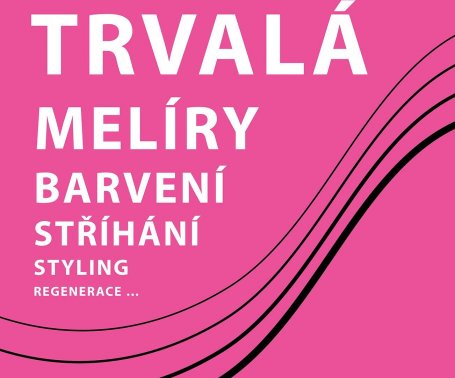 Helena Maláková v kadeřnickém studiu Bellissima