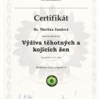 Certifikovaný nutriční poradce Bc. Martina Jandová